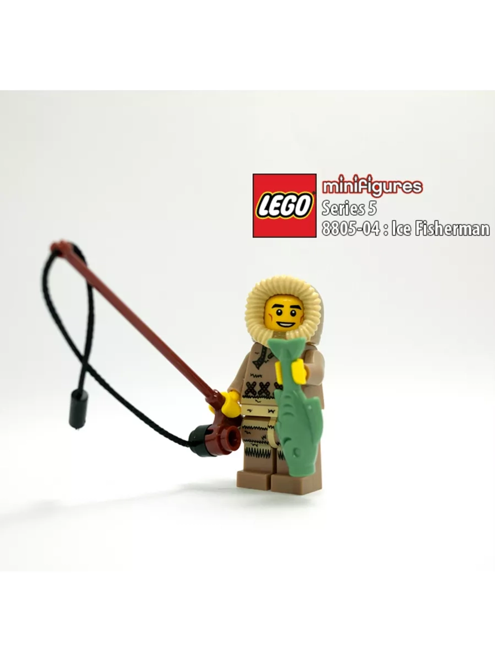 LEGO Минифигурки 5 серия 8805 Inuit (Эскимос)