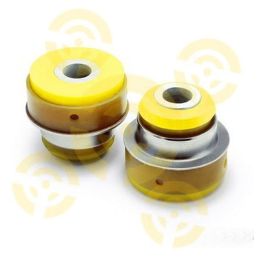 Комплект полиуретановый сайлентблоков передней подвески, верхнего рычага, меньший, крепление к цапфе (Комплект 2шт) 2202891