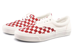 Vans Era Crft checkerboard trend sports non-slip lightweight low-top canvas shoes for men and women the same style red