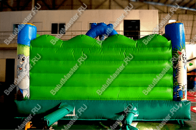 Коммерческий надувной батут "Зверинец" 4,5*4,5*3 м