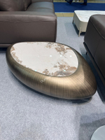 Стол журнальный TG-1156C PANDORA матовая бронза