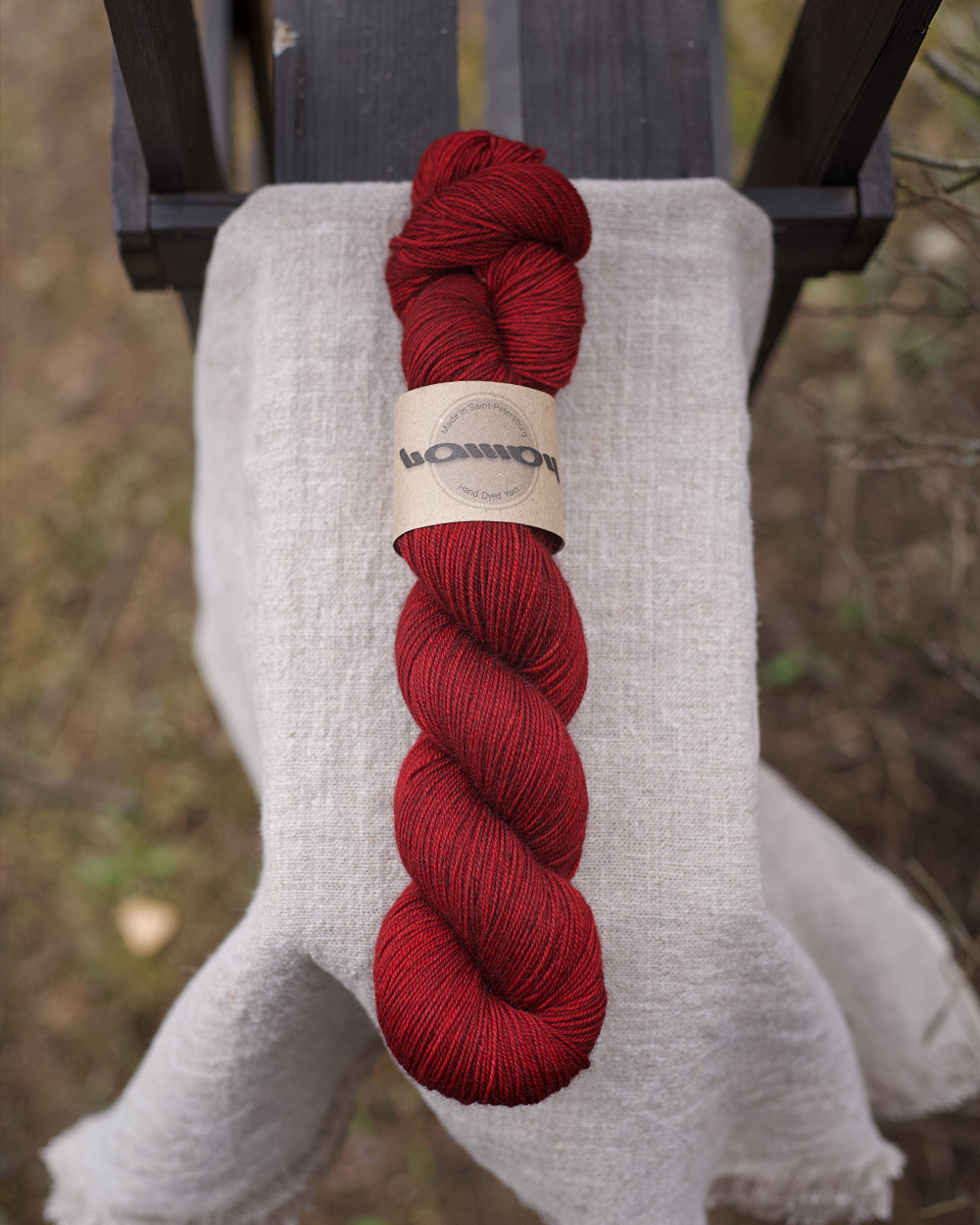 Носочный меринояк "Бордо"