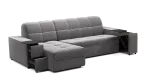 Угловой диван-кровать Ладья 10 с оттоманкой v1