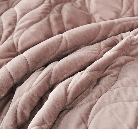 Покрывало 240x260 Sofi De MarkO Нобилис пепельно-розовое