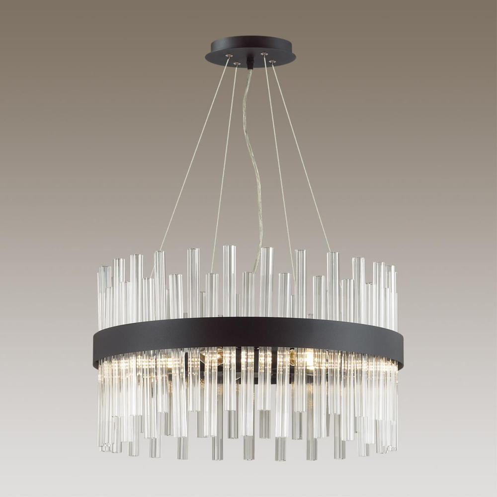 5272/5 MODERNI LN26 209 черный Люстра E14 5*40W 220V MITSUKO