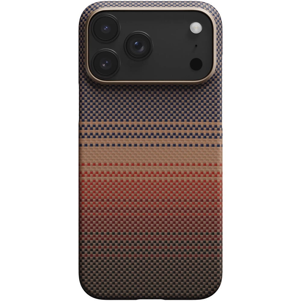 Pitaka Sunset Moonrise Ultra-Slim Case For iPhone 17 Pro Max (Sunset)