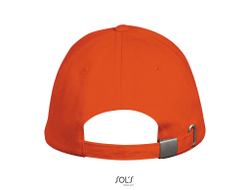 Кепка LONG BEACH 5-ти панельная Оранжевый