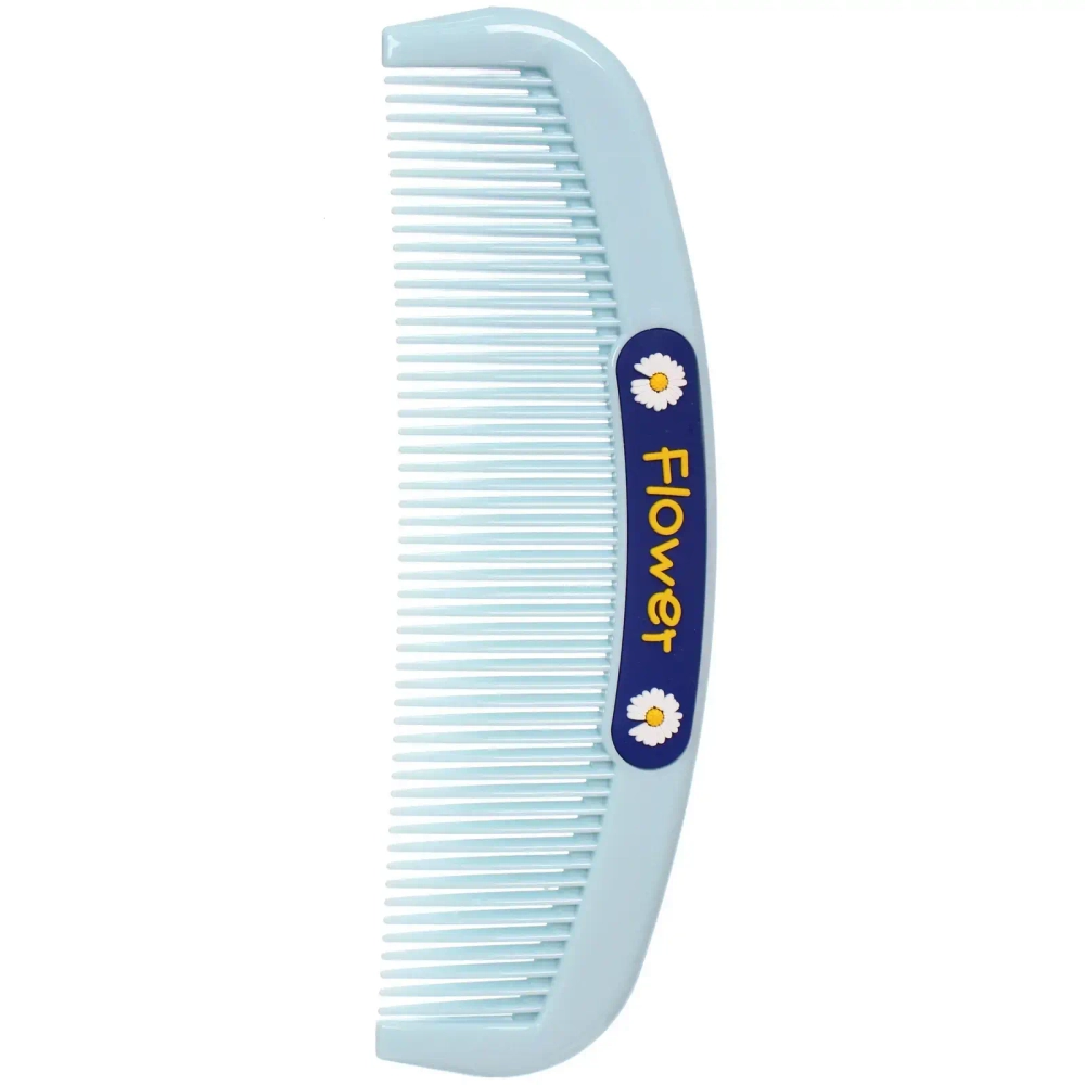 Расческа-гребень «ЭФЛОДИ», цвет голубой, 16,8*5см (блистер ЭФЛОДИ)