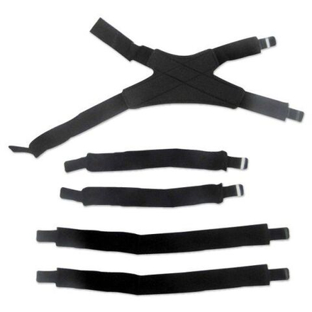Стрепы подростковые Leatt C-Frame Junior (Black, OS, 2024 (4017331050))