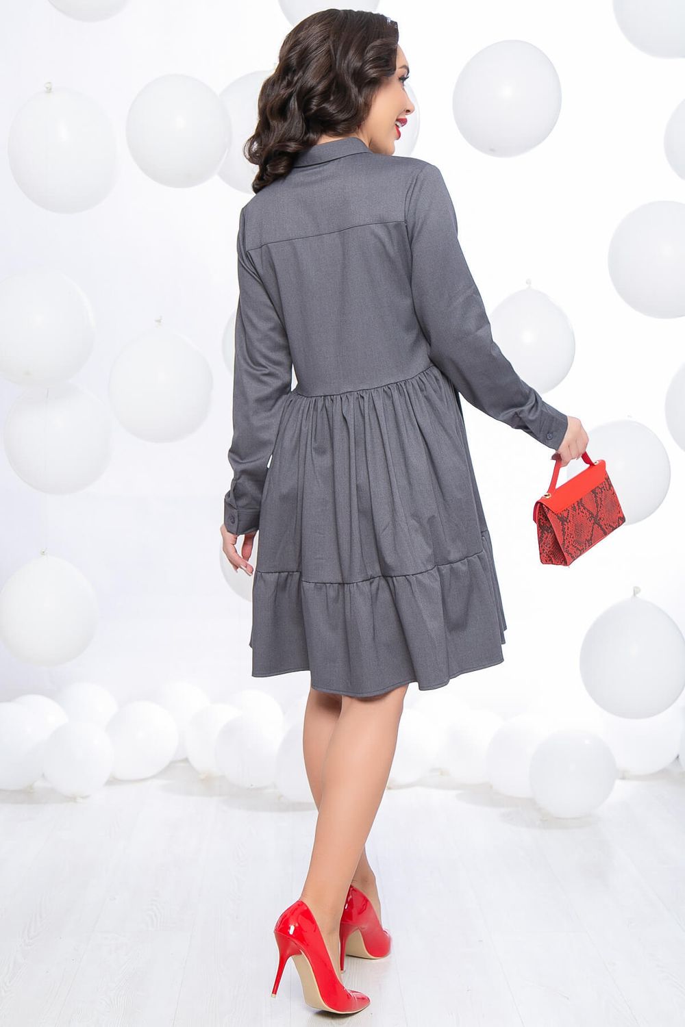 Платье "Лилиана" (грей) П5533 LT Collection