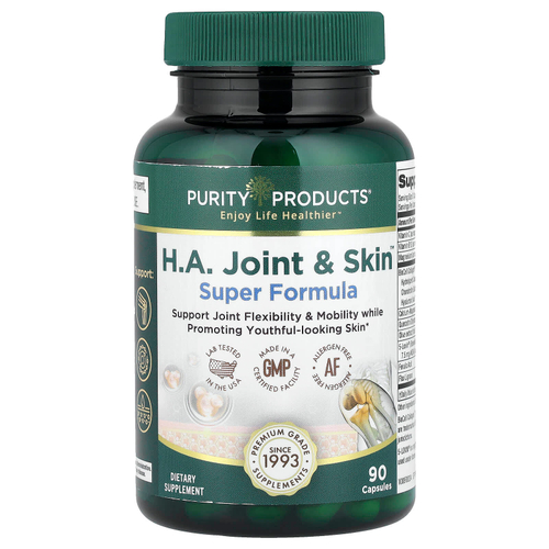 Purity Products, HA Joint & Skin ™, суперформула, 90 капсул