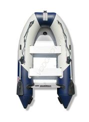 Лодка Jet Force 380 AL Aluminium ( бело-синий )