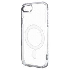 Силиконовый чехол Clear Case с магнитом (MagSafe) для iPhone 7, 8, SE 2020, SE 2022 (Прозрачный)
