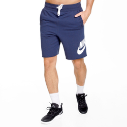 Мужские теннисные шорты Nike Sportswear Club French Terry Alumni Shorts Men - Dark Blue, White