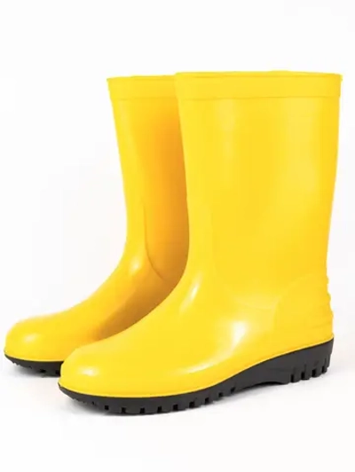 Сапоги женские из ПВХ, арт. С-11БН, ЖЕЛТЫЕ, р. 232