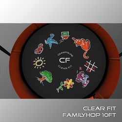 Каркасный батут Clear Fit FamilyHop 10Ft