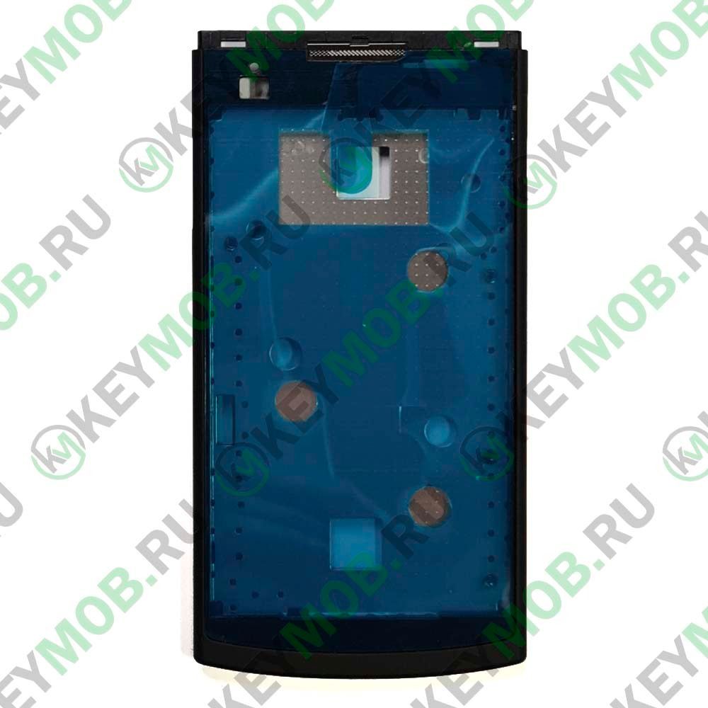 Средняя часть для телефона Philips S308, Черная