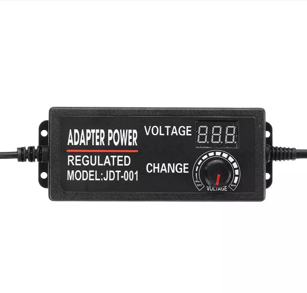 Адаптер регулируемый 9-24v/3A / 5.5мм QiYe JDT-001