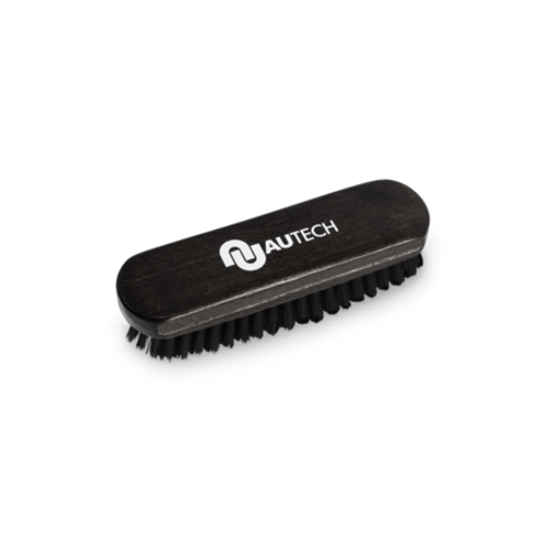 Щётка для очистки кожаных поверхностей Autech удлиненная коричневая с темным ворсом