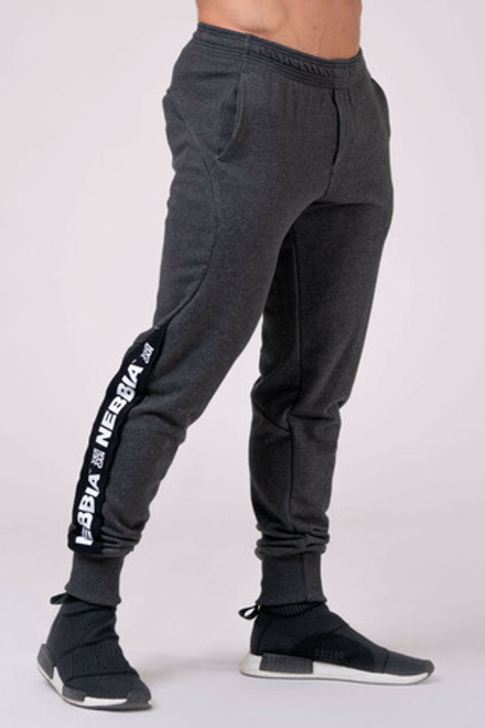 Спортивные брюки Joggers with lampas 185 Серые