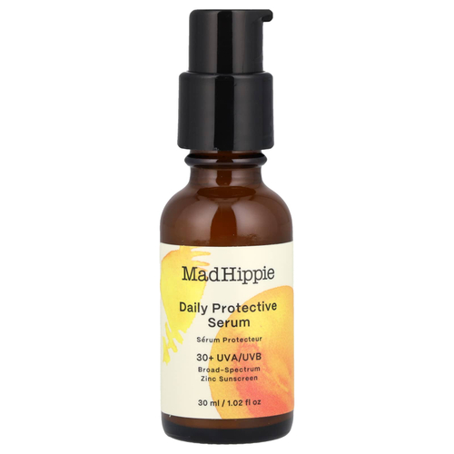 Mad Hippie, Ежедневная защитная сыворотка, SPF 30+, без отдушек, 30 мл (1,02 жидк. унц.)