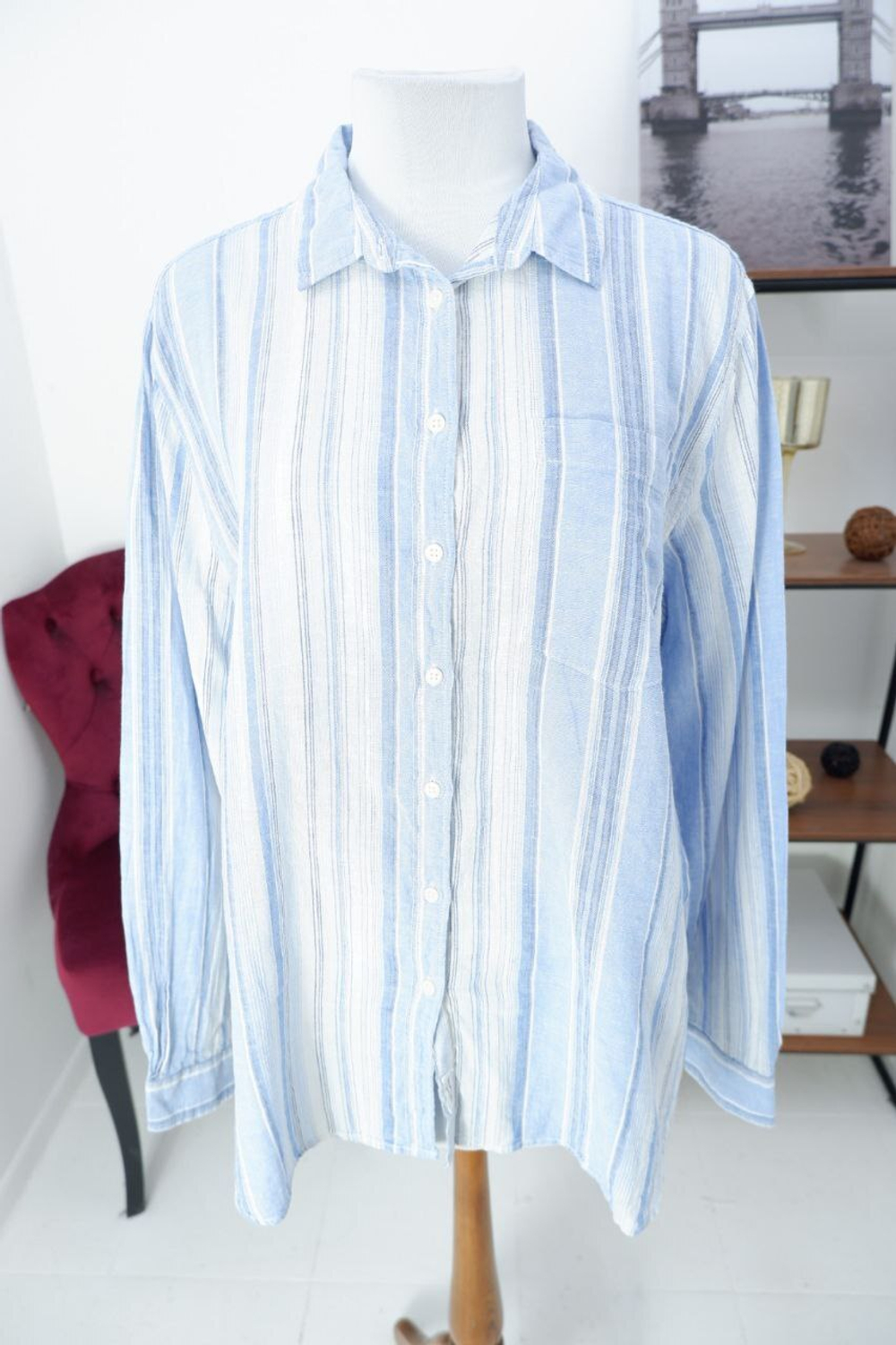 Рубашка Springfield в полоску 50 размер