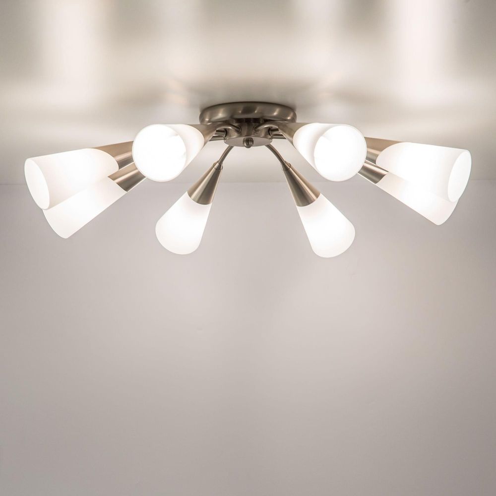 Citilux Фокус CL103181 Люстра потолочная Матовый Хром