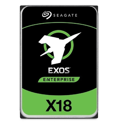 HDD жесткий диск 16TB Seagate Exos X18 (ST16000NM000J-FR) (SATA 6Gb/s, 7200 rpm, 256mb buffer, 3.5") RECERTIFIED