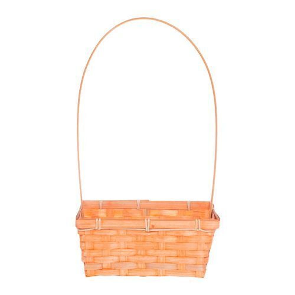 Корзина (бамбук) D22*11.5*Н9 ОРАНЖ