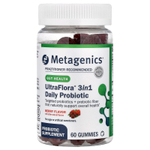 Metagenics, UltraFlora® 3-в-1, ежедневный пробиотик, со вкусом ягод, 60 жевательных таблеток