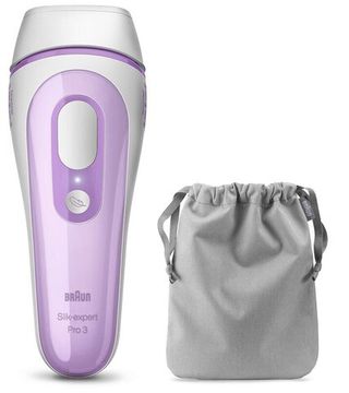Фотоэпилятор Braun PL3012 Silk-expert IPL Pro 3, белый/сиреневый