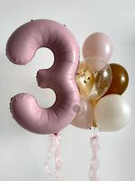 Воздушные шары для девочки на 3 годика №8919