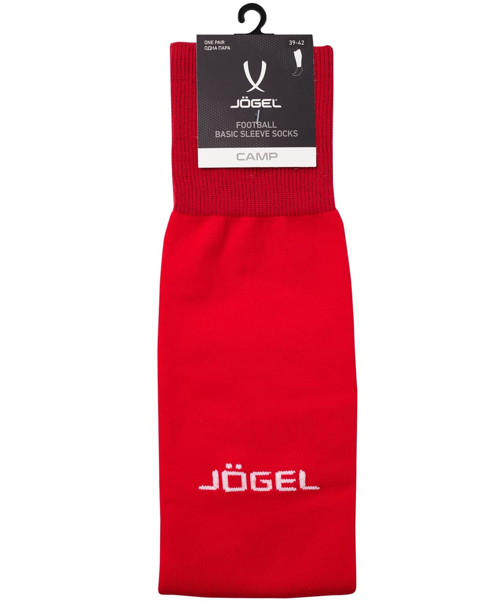 Гольфы футбольные CAMP BASIC SLEEVE SOCKS, красный/белый