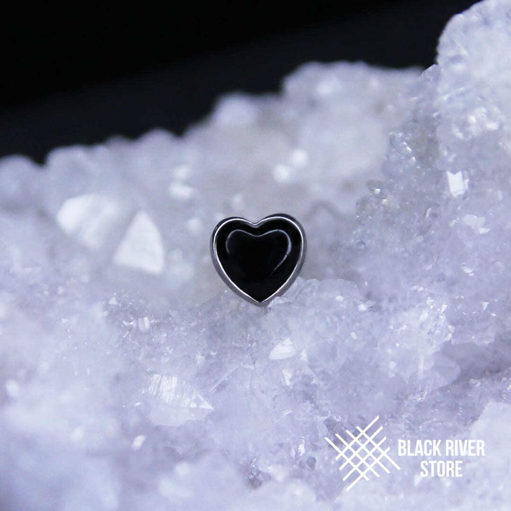 Heart HM Black Onyx