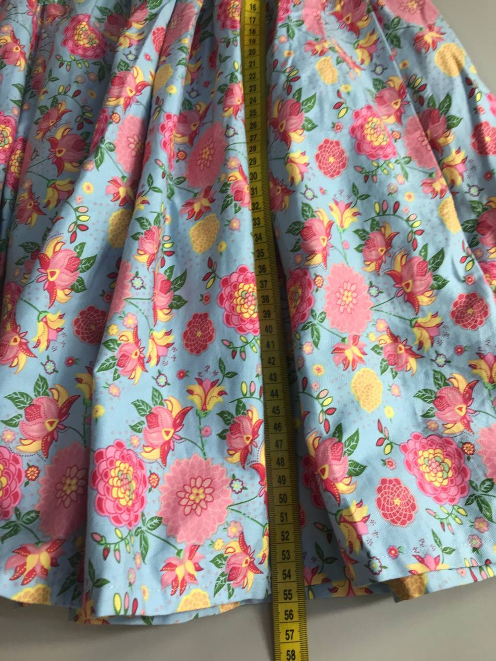 Юбка Marbi цветочная, визуально 44 размер