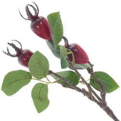 GAEM Ветка искусственная "Шиповник", L16 W13 H36 см, 2в.