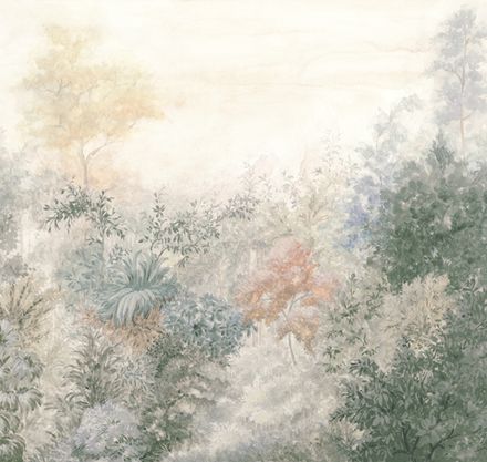 Пейзаж Южный лес панно