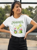 Футболка с Принтом Коктейль Маргарита