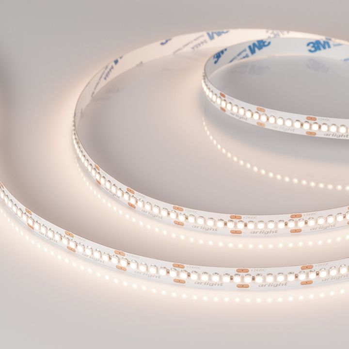 Светодиодная лента Arlight 19,2W/m 240Led/m 3528SMD теплый белый 5M RT-A240-10mm 24V Warm3500 040545
