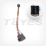 Комплект рамки с разъёмами 9" Niva 1993-2019 4x4 с ползунками печки/климата - Car-Smart 9578