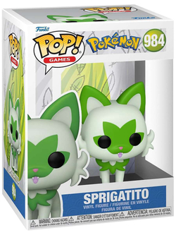 Фигурка Funko POP! Games Pokemon Sprigatito (EMEA) (984) 75191
