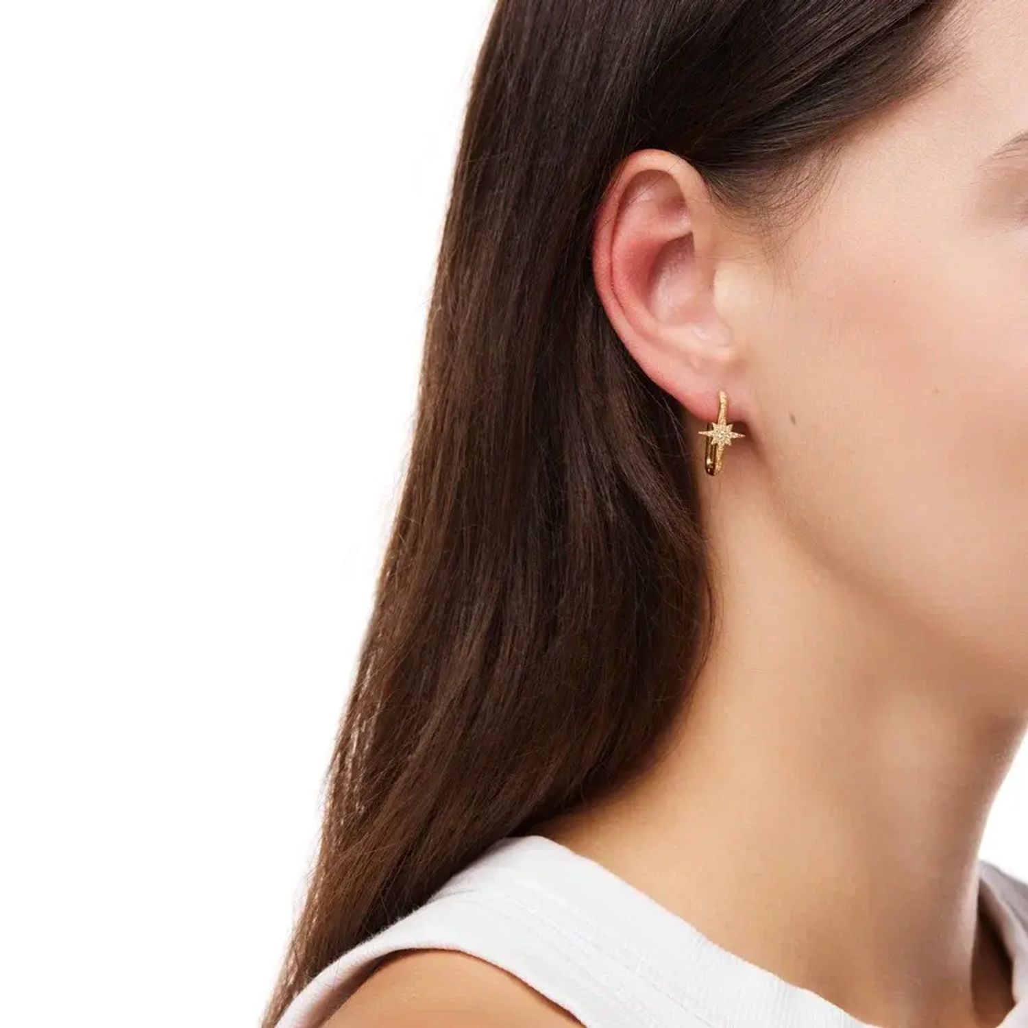 Серьги Sparkle Earrings - Gold