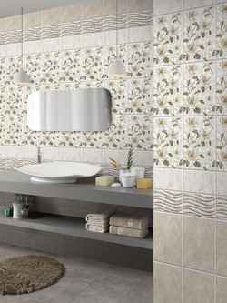 Панель ПВХ фотопечать с глиттером Николь 2700х250мм