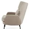 Кресло Alexa, бежевый велюр