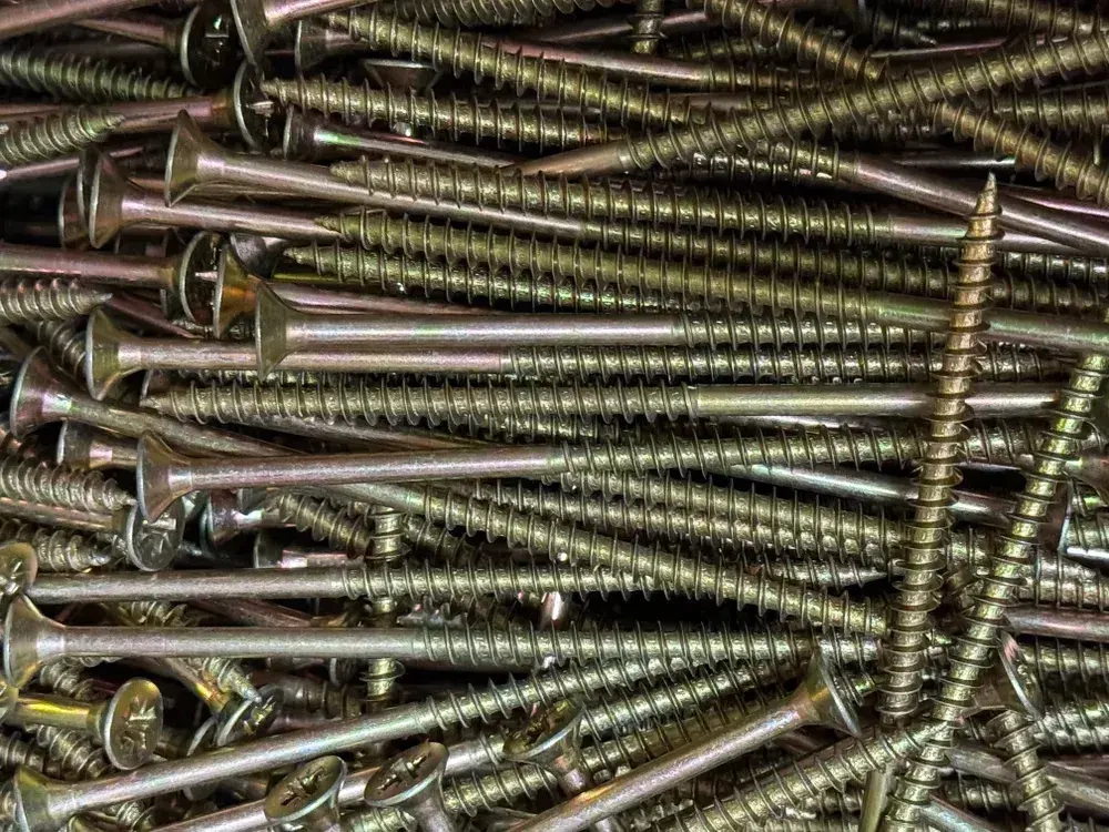 Саморез универсальный 6х100 желтый (1000 шт.)