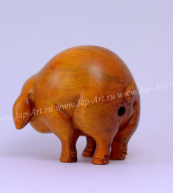 Нэцкэ Поросенок - Символ 2019 Года