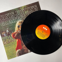 Винтажная виниловая пластинка LP Janis Joplin Greatest Hits (Holland 1984)