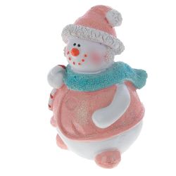 GAEM Фигурка декоративная "Снеговик", L5,5 W5,5 H8,5 см, 4в.