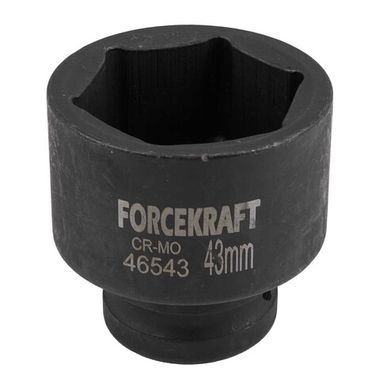 Головка ударная 3/4'', 43мм (6гр) FORCEKRAFT FK-46543