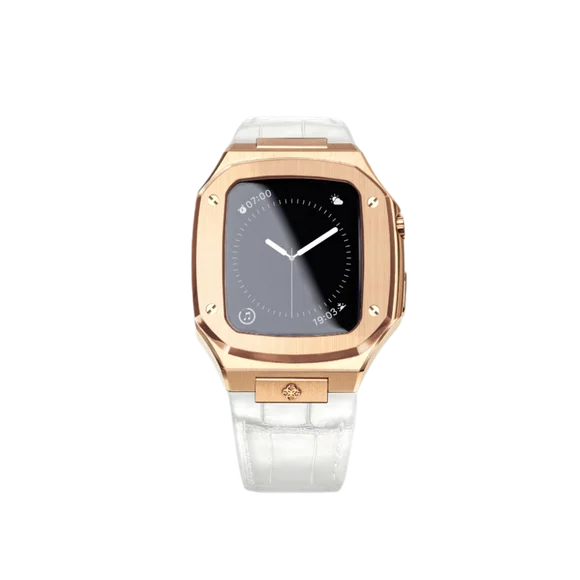 Корпус для Apple Watch - CL40 - Rose Gold / White